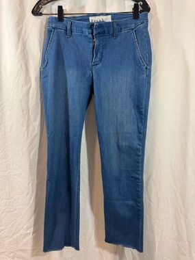 Frank & Eileen Blue Women's Straight-Leg Jeans 4